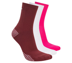 Skechers US | Clothing 3 Pack Women's Half Terry Low Crew Socks