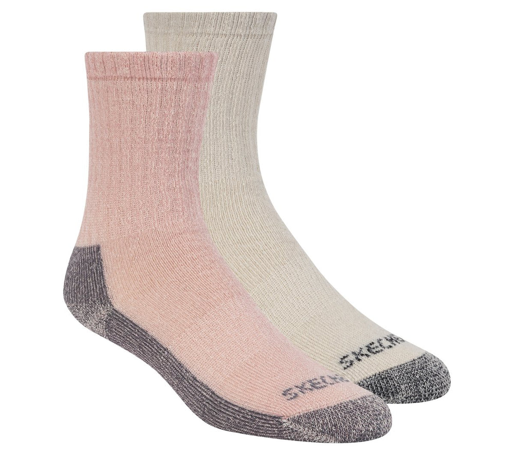 Skechers Online | Clothing 2 Pack Women's Crew Wool Socks