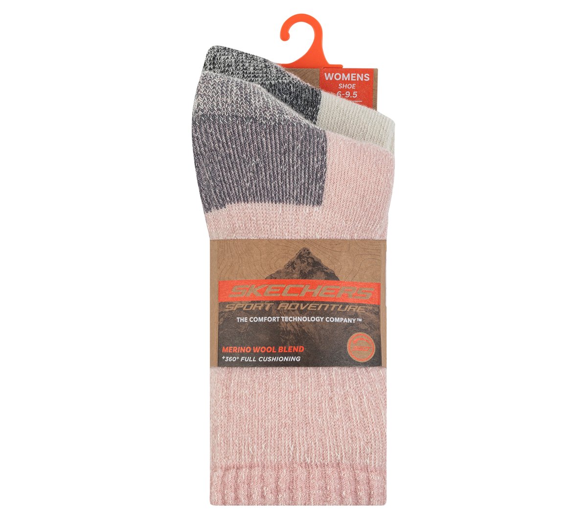 Skechers Online | Clothing 2 Pack Women's Crew Wool Socks