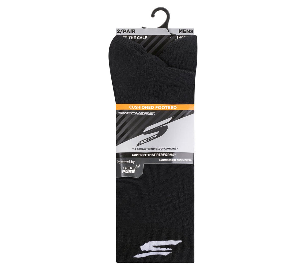 Skechers Outlet | Clothing 2 Pack Men's Performance Soccer Over The Knee Socks
