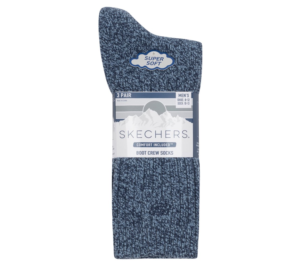 Skechers For sale | Clothing Super Soft Boot Crew Socks - 3 Pack