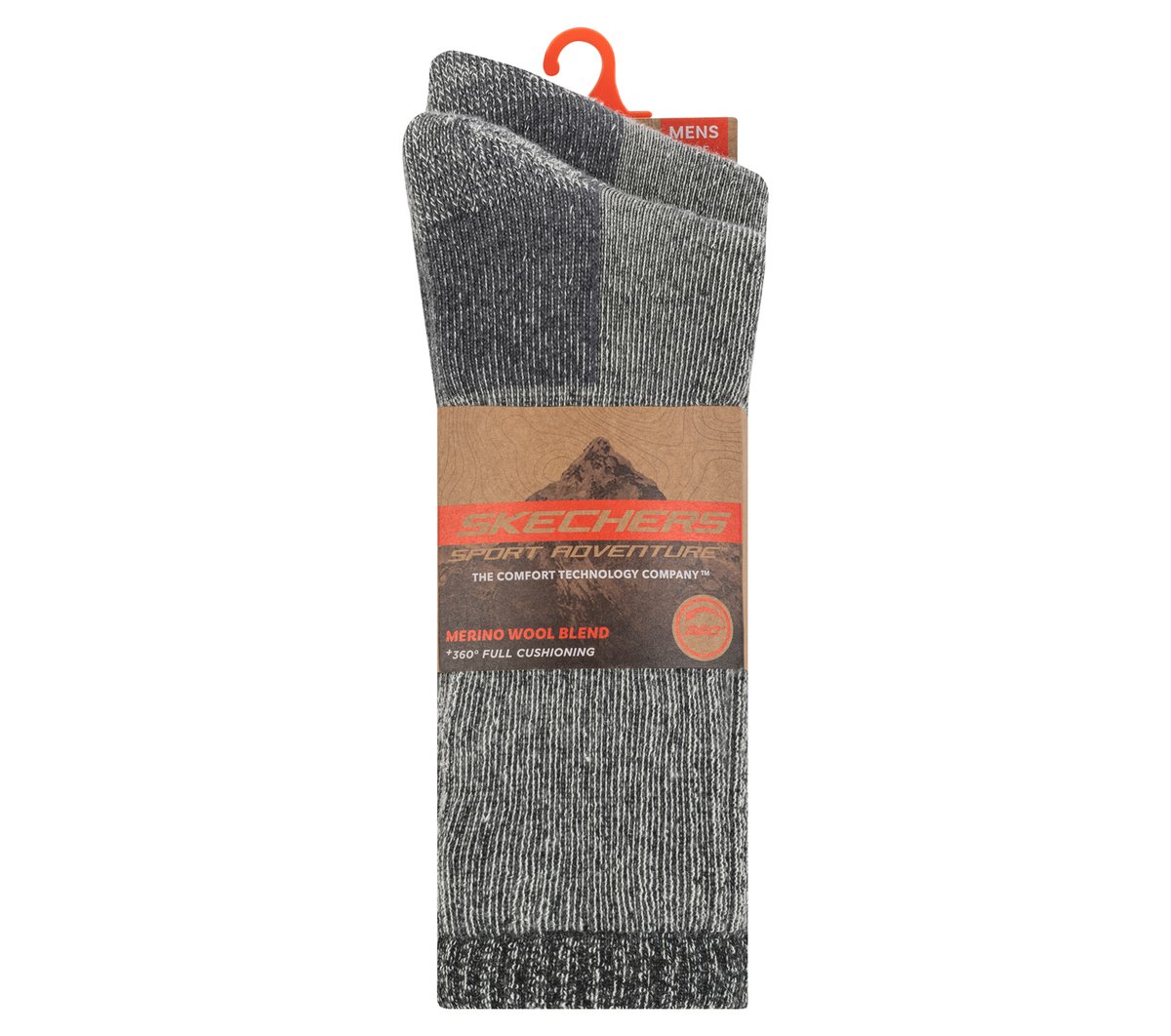 Skechers US | Clothing 2 Pack Men's Crew Wool Socks