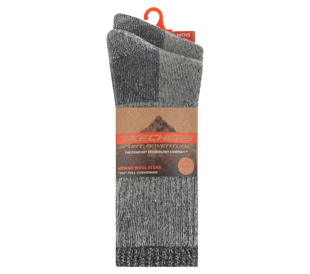 Skechers US | Clothing 2 Pack Men's Crew Wool Socks
