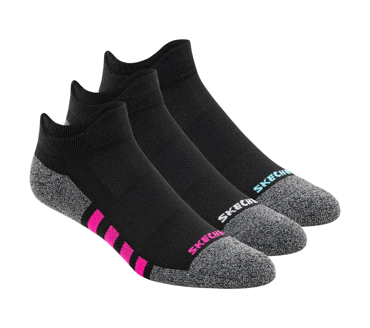 Skechers For sale | Clothing Work: Lowcut Heel Tab Socks - 3 Pack