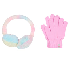 Skechers Outlet | Clothing Tie Dye Heart Earmuff and Glove Set