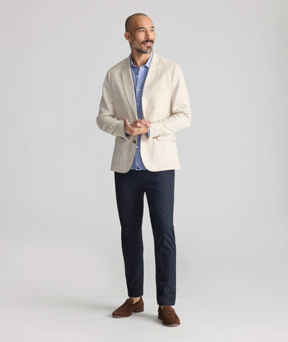 UNTUCKit Stretch Cotton Hybrid Pants Navy