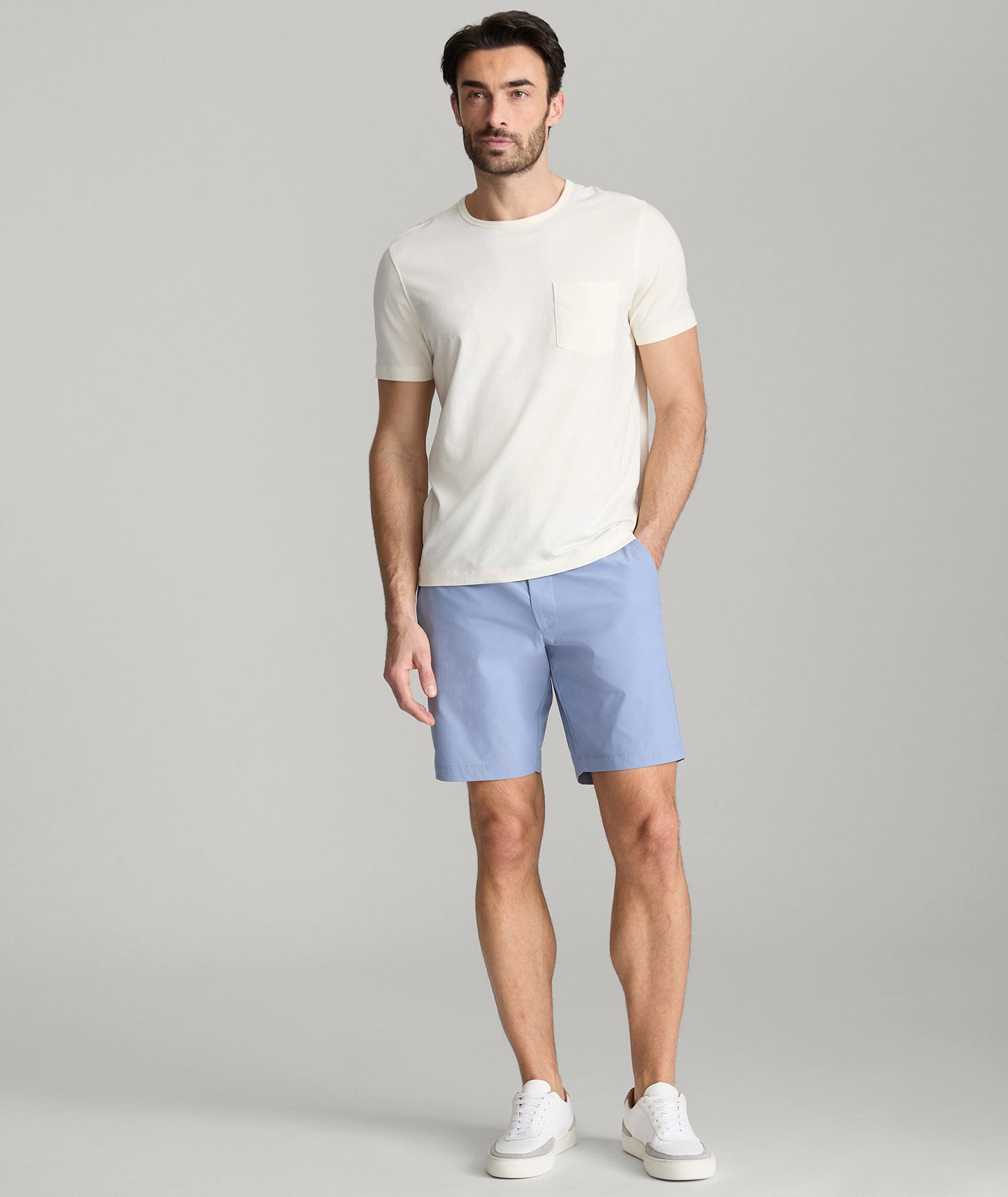 UNTUCKit 9" Traveler Tech Shorts Blue