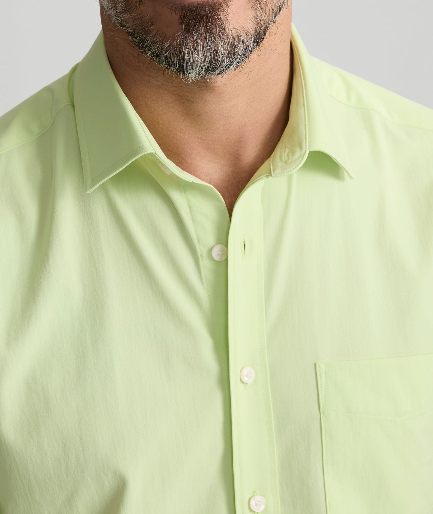 UNTUCKit Performance Short-Sleeve Gironde Shirt Bright Green
