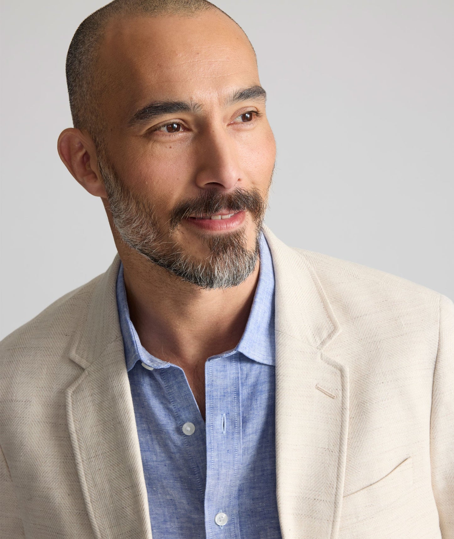UNTUCKit Italian Linen-Cotton Sagefield Sport Coat Tan