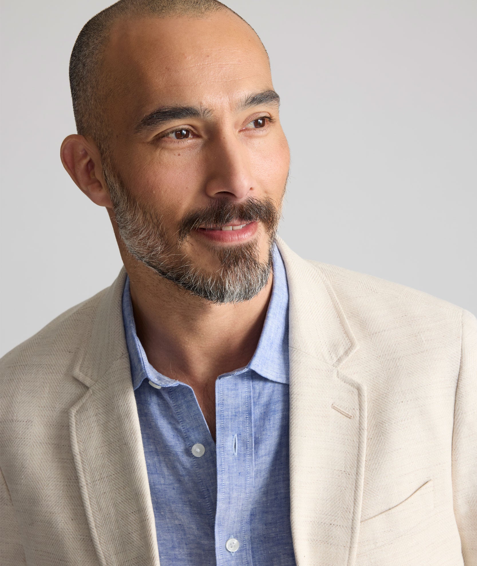 UNTUCKit Italian Linen-Cotton Sagefield Sport Coat Tan