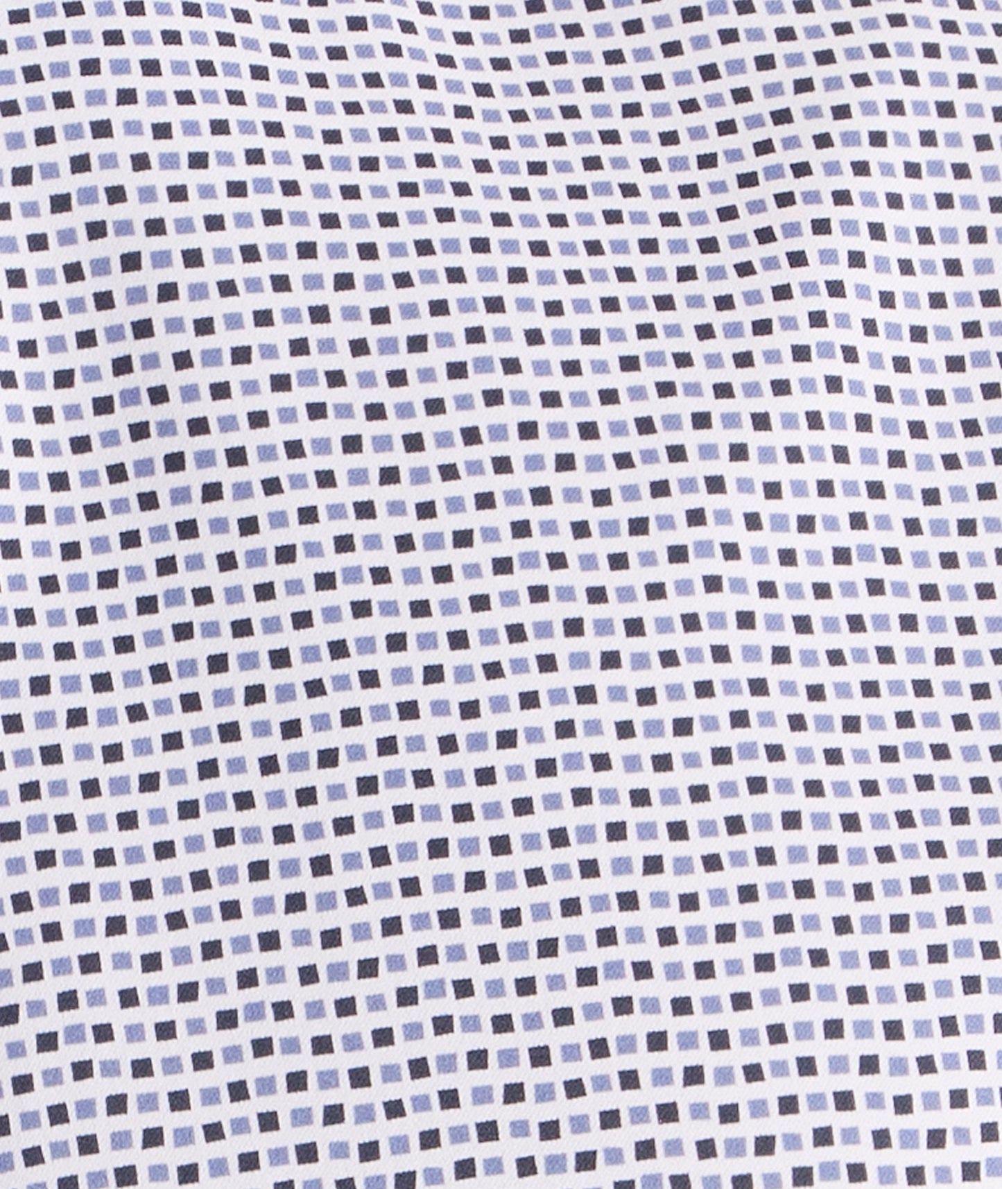 UNTUCKit Performance Short-Sleeve Nouveau Shirt Navy Geo Print