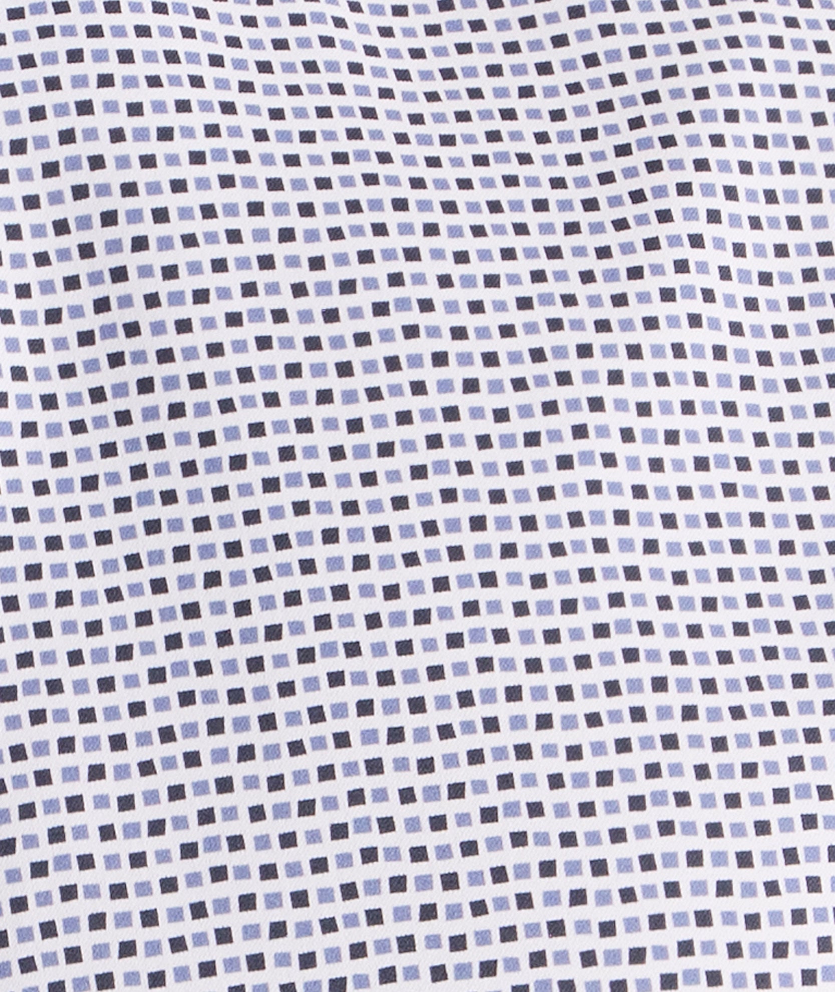 UNTUCKit Performance Short-Sleeve Nouveau Shirt Navy Geo Print