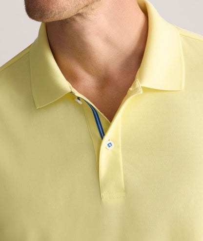 UNTUCKit Wrinkle-Free Damaschino Polo Light Yellow