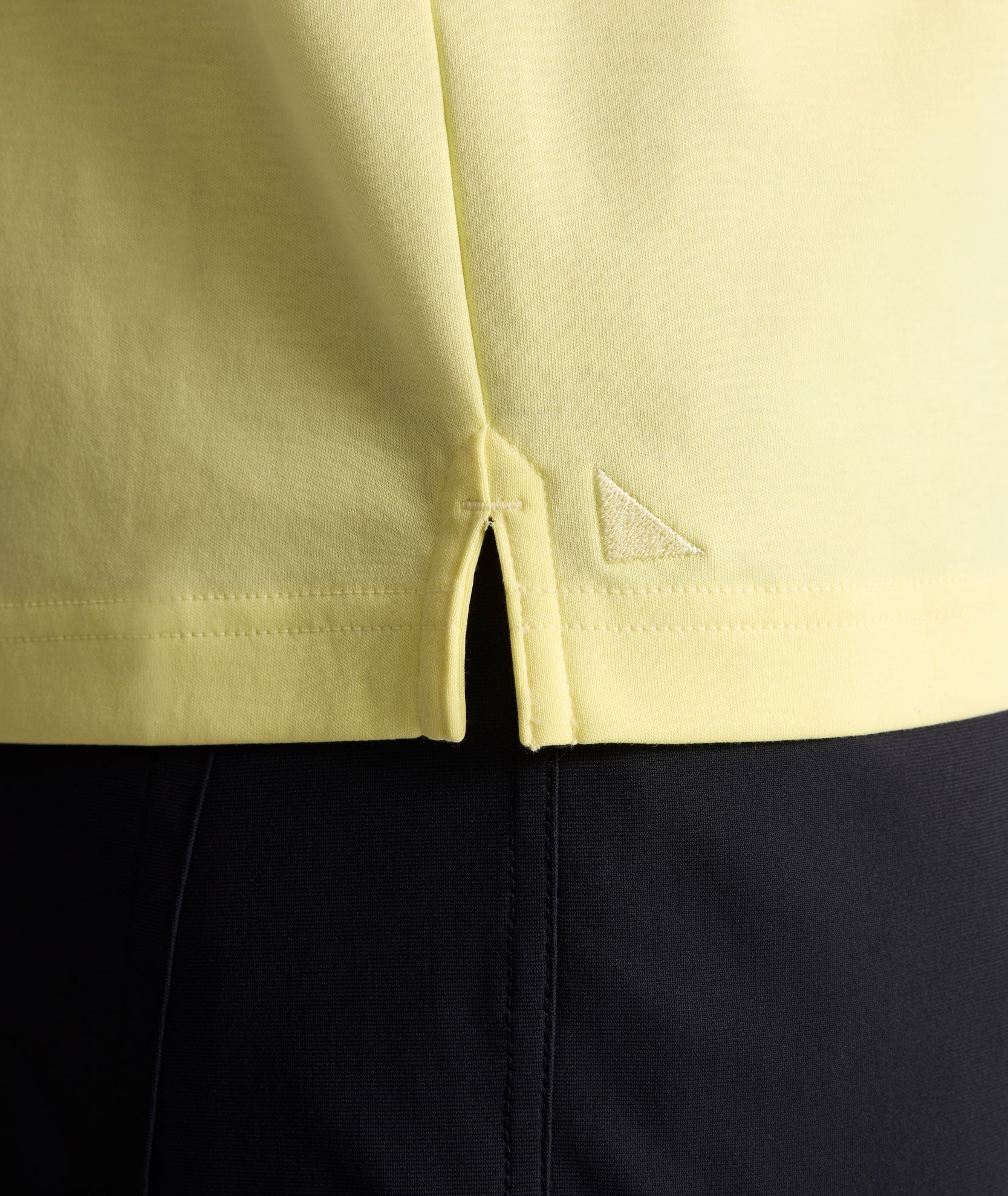 UNTUCKit Wrinkle-Free Damaschino Polo Light Yellow