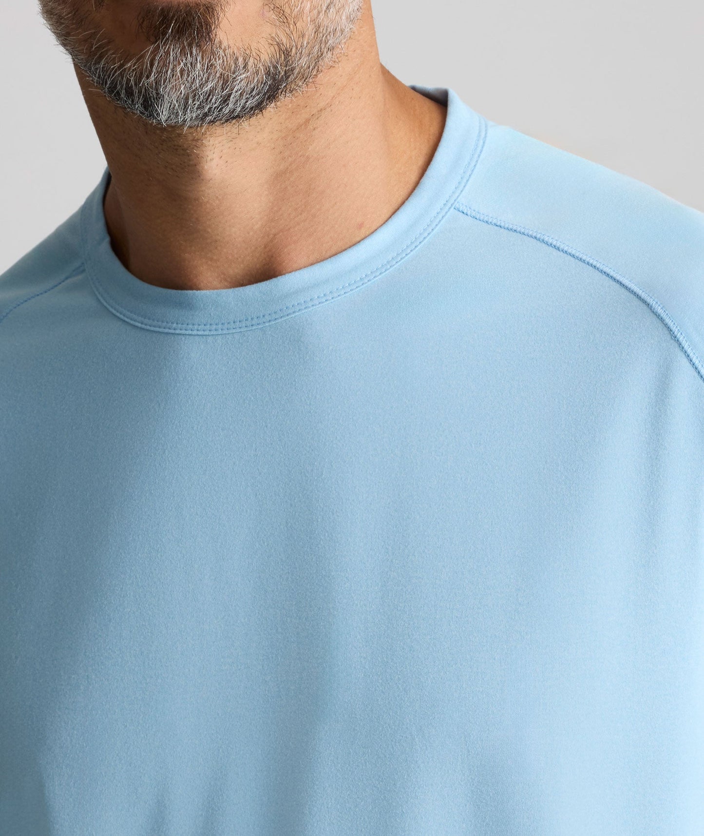 UNTUCKit Performance Tee Light Blue