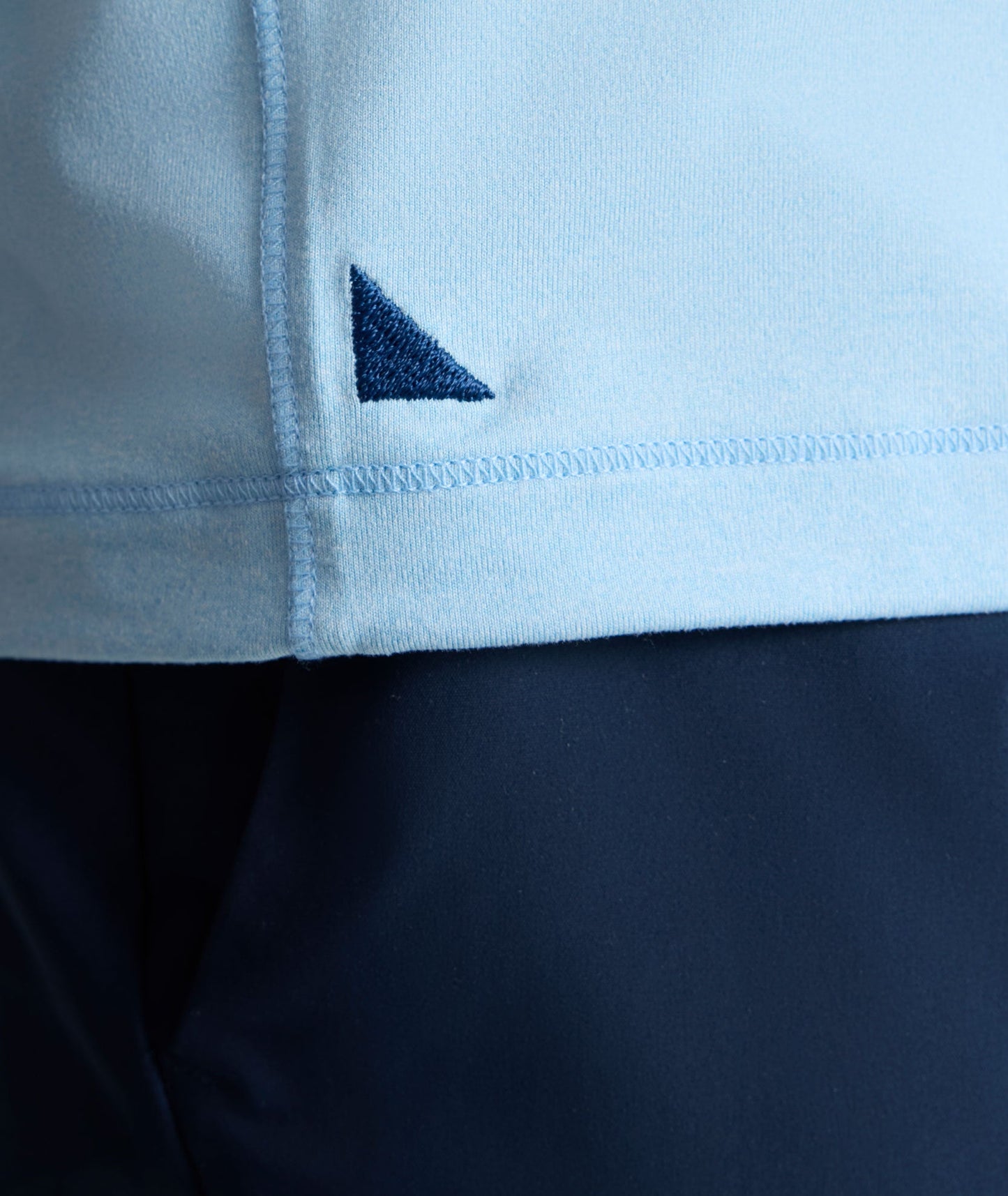 UNTUCKit Performance Tee Light Blue