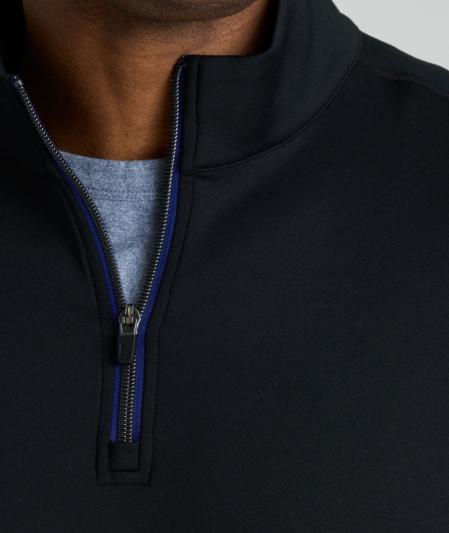 UNTUCKit Performance Quarter-Zip Black