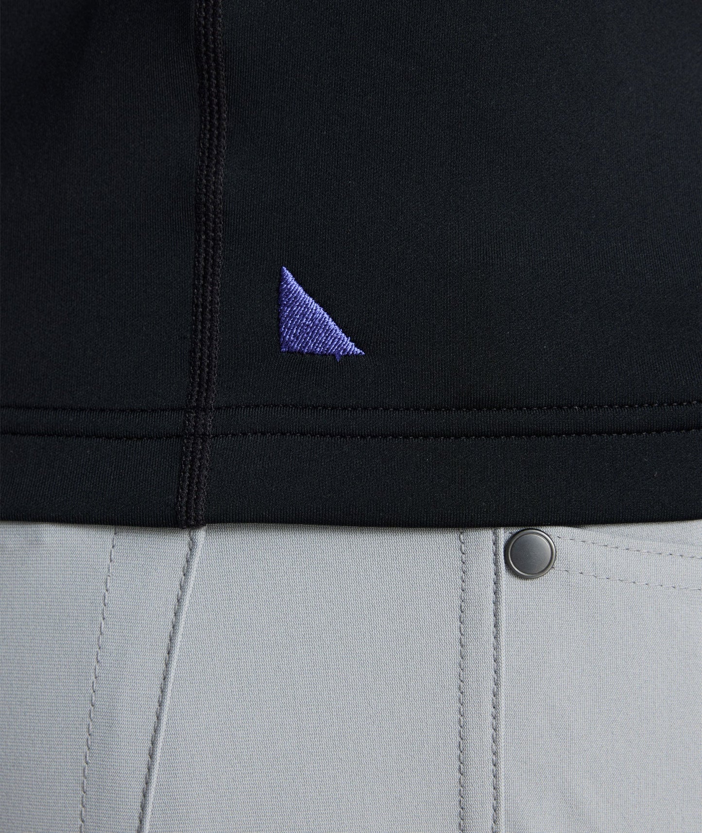 UNTUCKit Performance Quarter-Zip Black