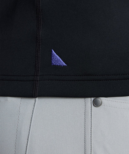 UNTUCKit Performance Quarter-Zip Black