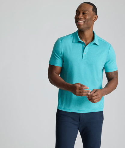 UNTUCKit Performance Polo Teal