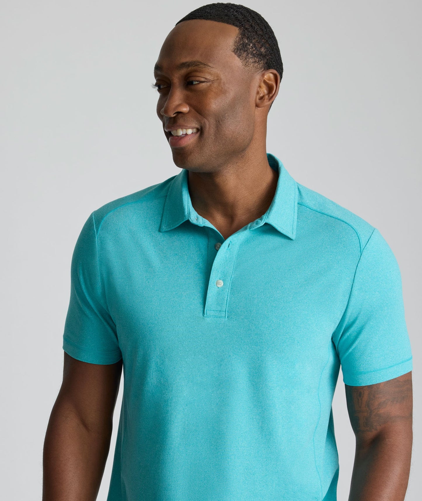 UNTUCKit Performance Polo Teal