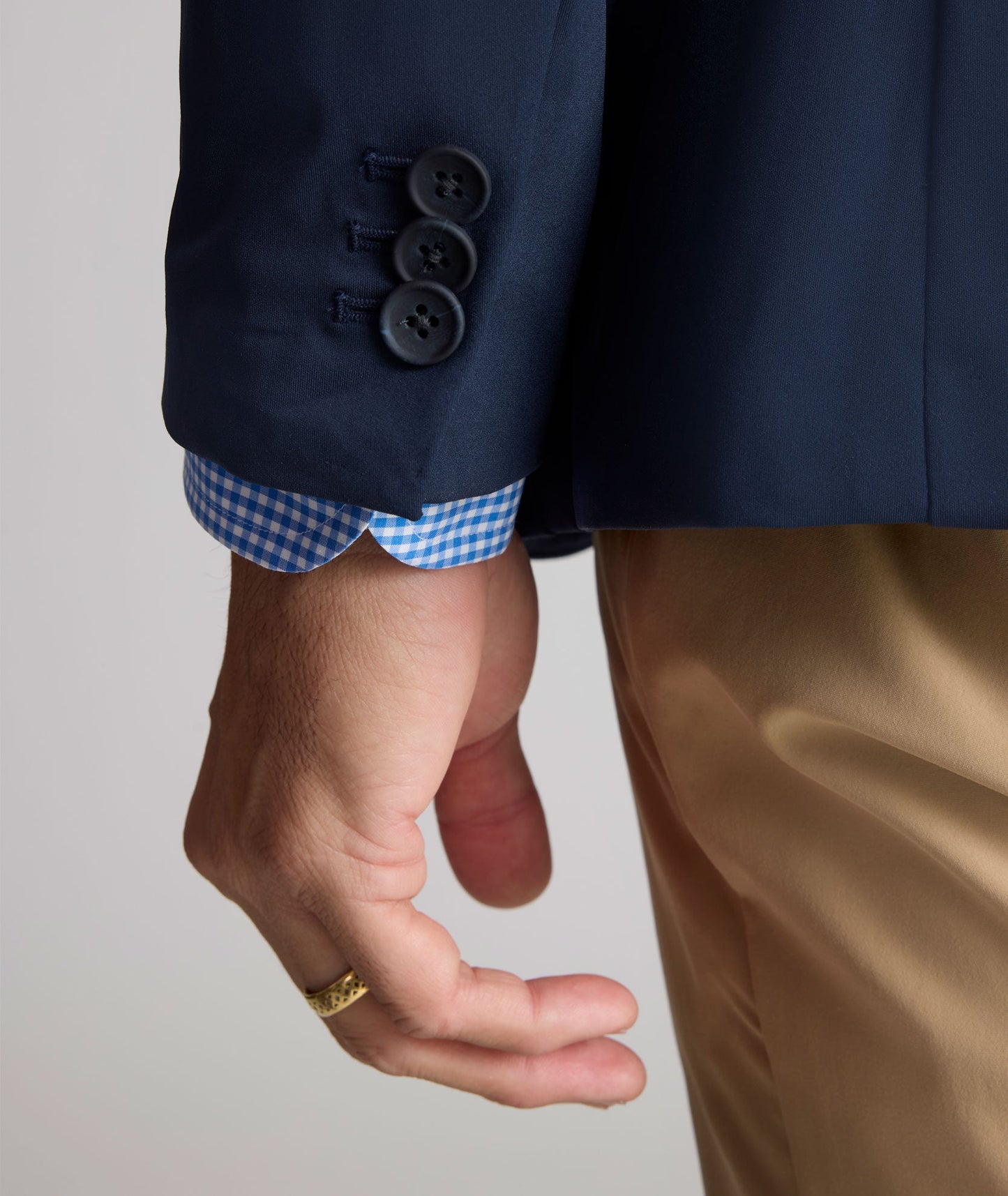 UNTUCKit Italian Performance Tech Blazer Navy