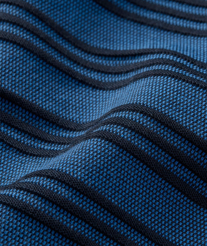 UNTUCKit Performance Hybrid Polo Slate Blue