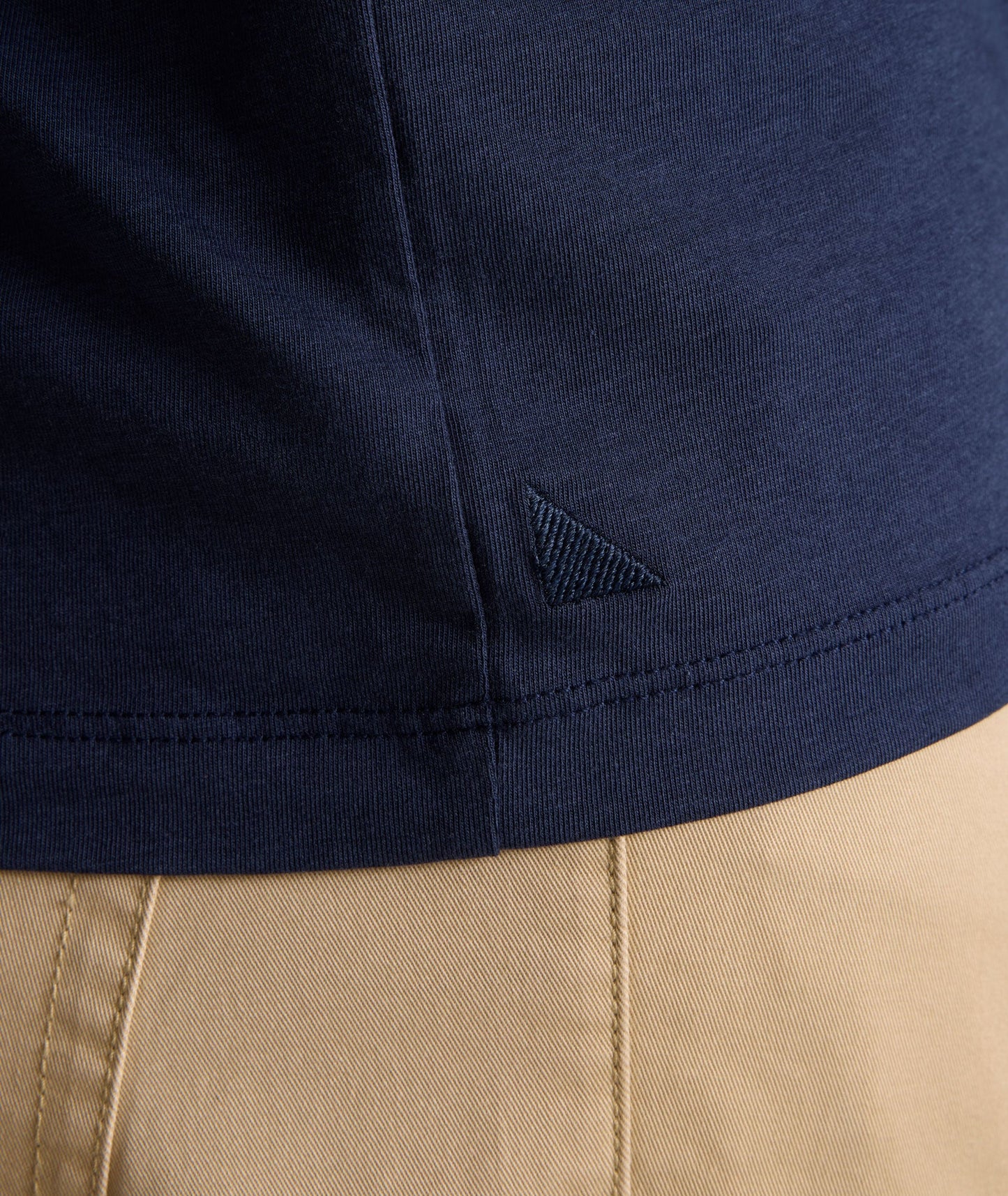 UNTUCKit EcoSoft™ Short-Sleeve Henley Navy