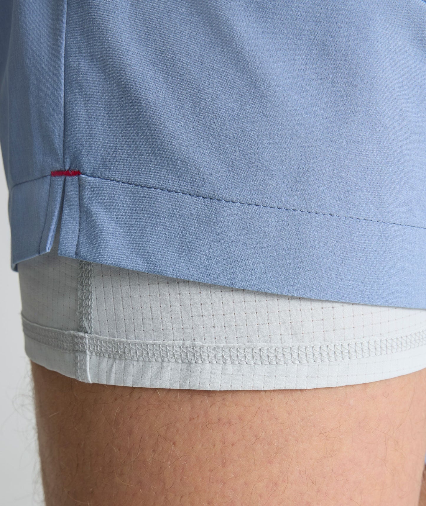 UNTUCKit Beyond Shorts Light Blue