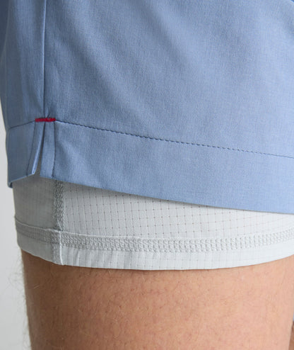 UNTUCKit Beyond Shorts Light Blue