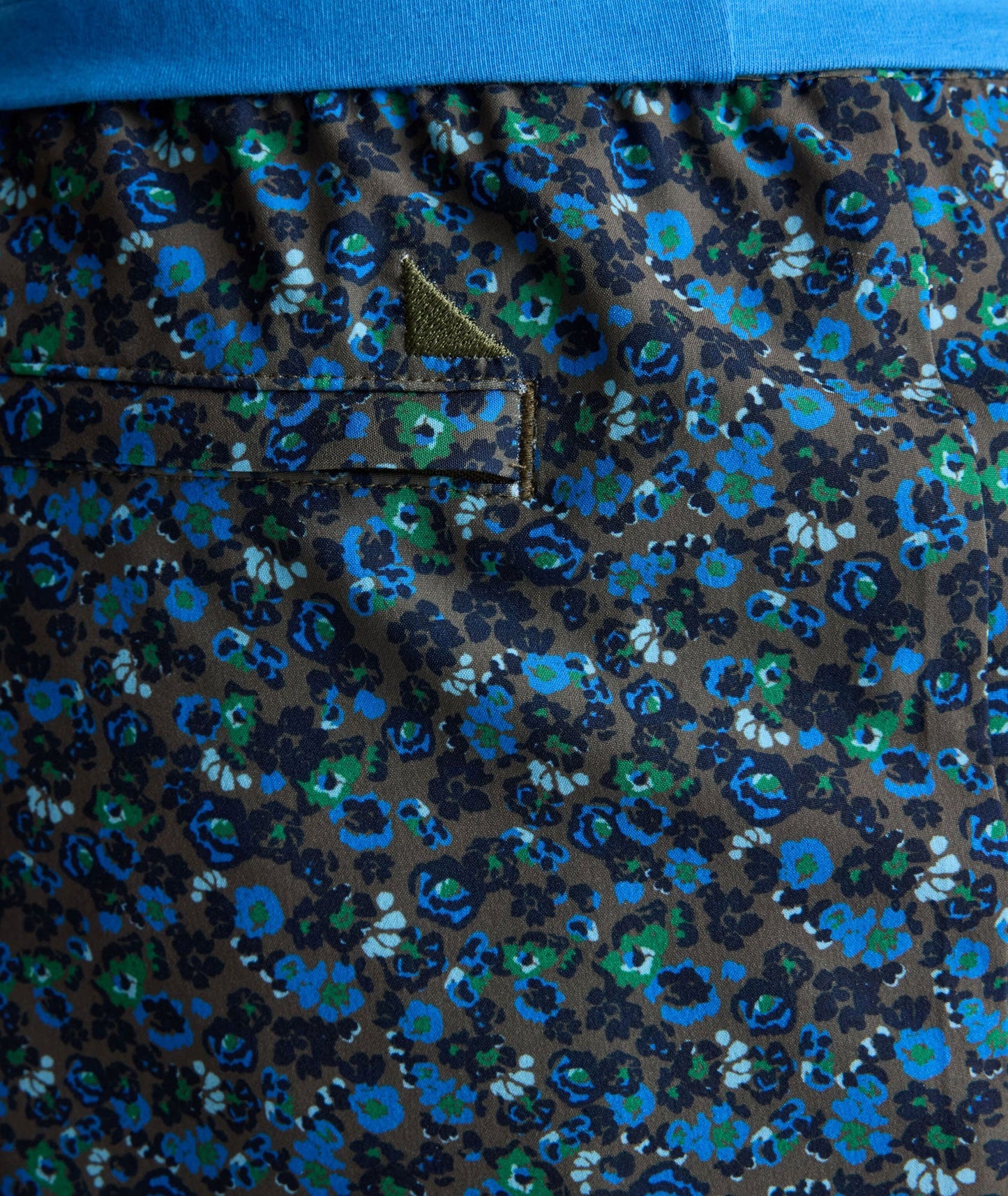 UNTUCKit Beyond Shorts Green Floral Print