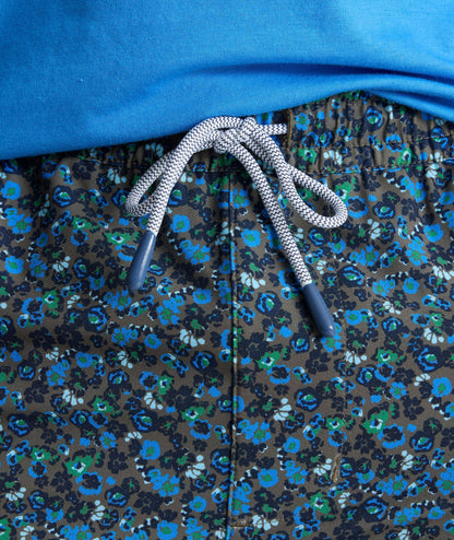 UNTUCKit Beyond Shorts Green Floral Print