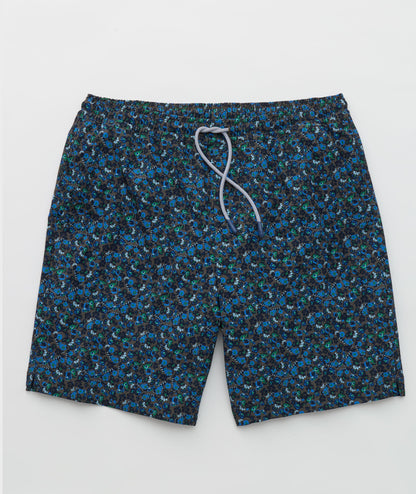 UNTUCKit Beyond Shorts Green Floral Print
