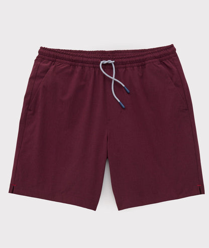UNTUCKit Beyond Shorts Burgundy