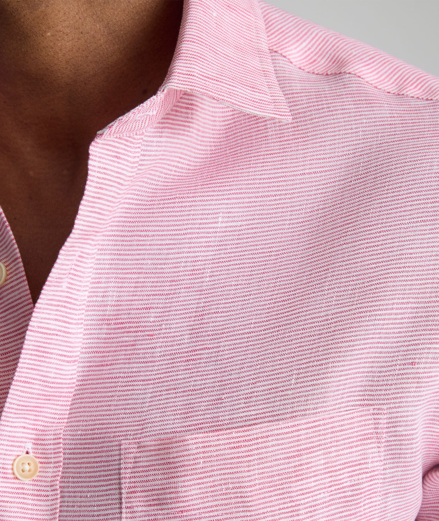 UNTUCKit Wrinkle-Resistant Linen Wildehart Shirt Pink