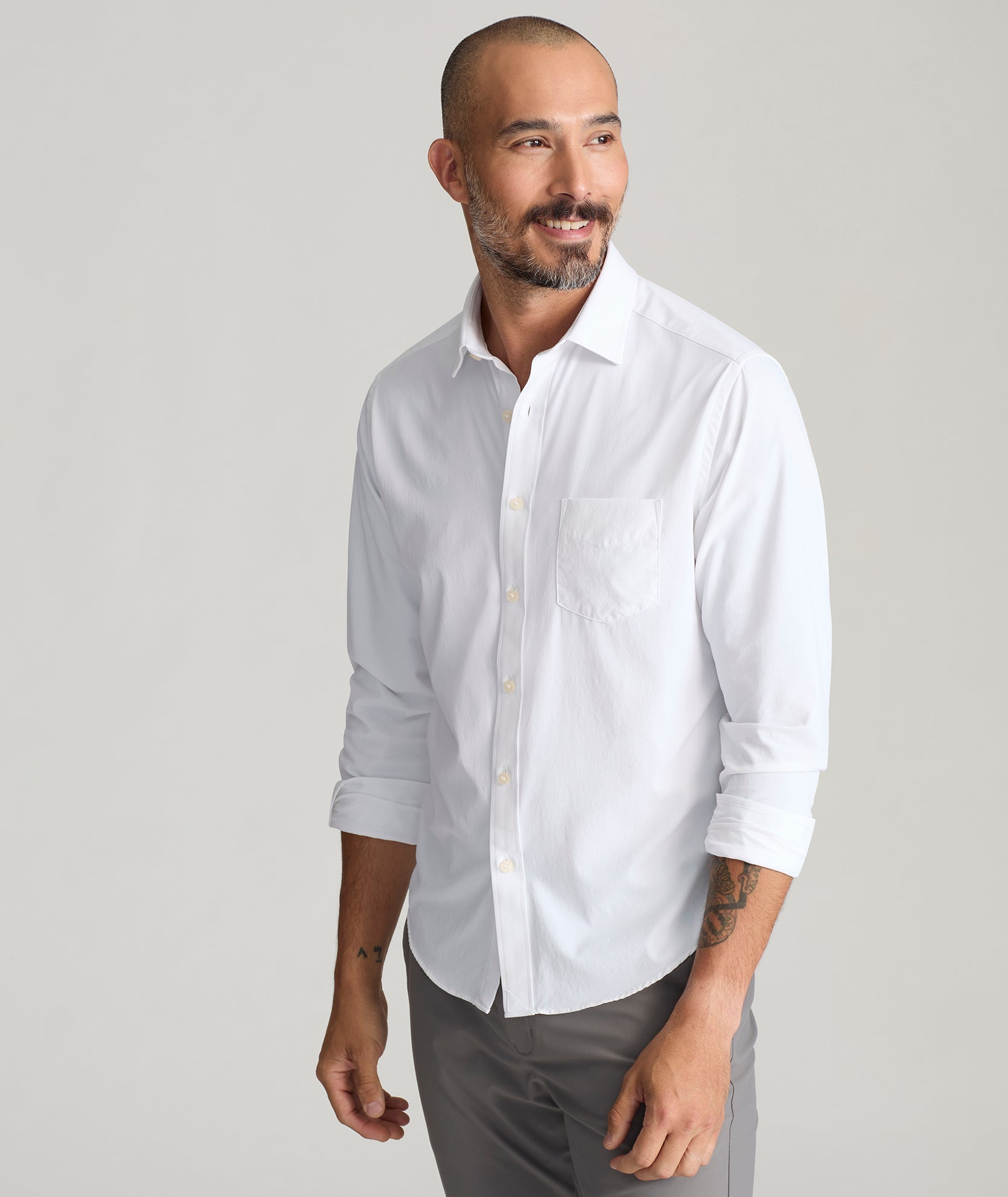 UNTUCKit Performance Gironde Shirt White