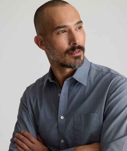 UNTUCKit Wrinkle-Free Pio Cesare Shirt Blue