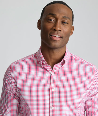 UNTUCKit Performance Almeida Shirt Red