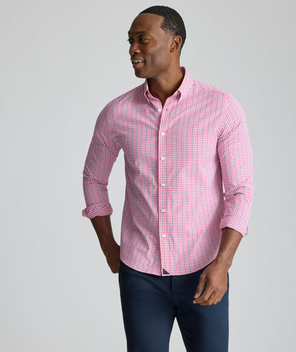 UNTUCKit Performance Almeida Shirt Red