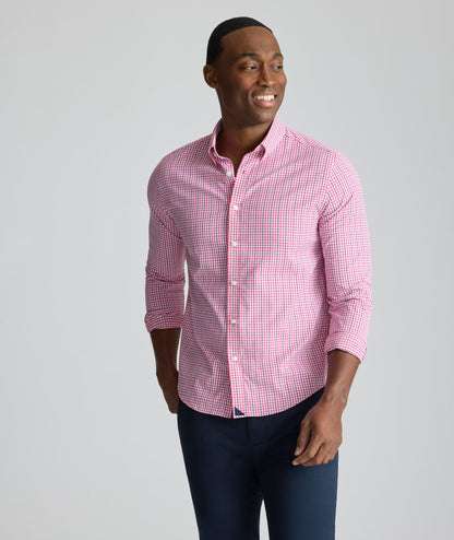 UNTUCKit Performance Almeida Shirt Red