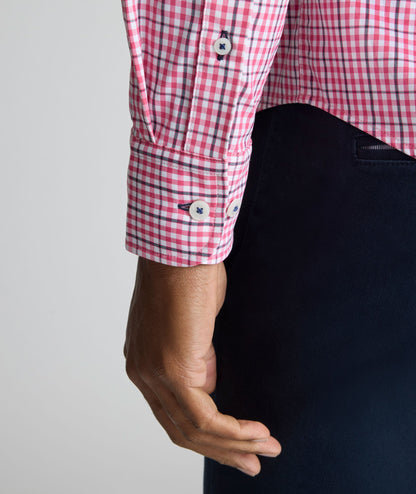 UNTUCKit Performance Almeida Shirt Red