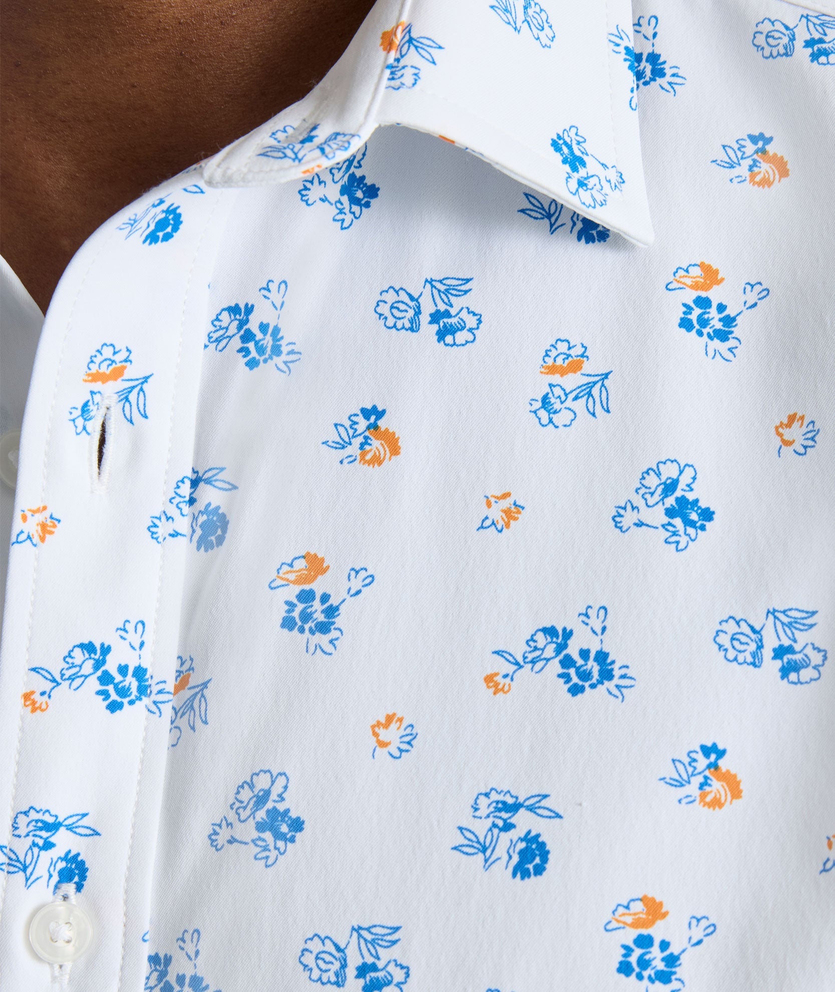 UNTUCKit Performance Short-Sleeve Opal Shirt White