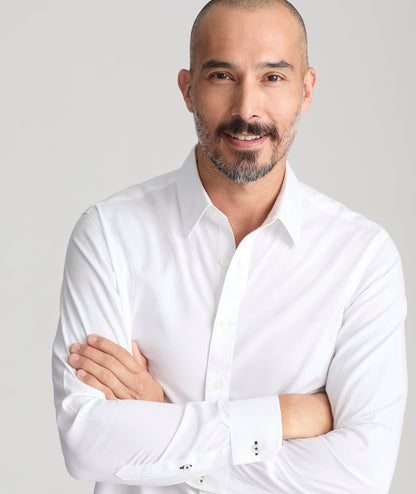 UNTUCKit Wrinkle-Free Las Cases Shirt White