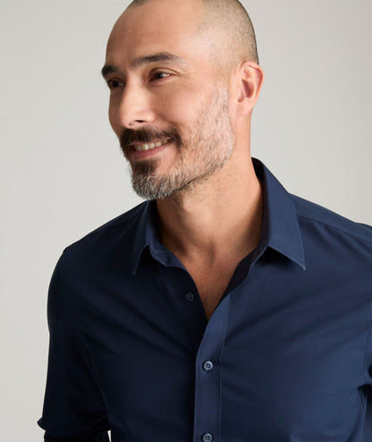 UNTUCKit Wrinkle-Free Castello Shirt Navy
