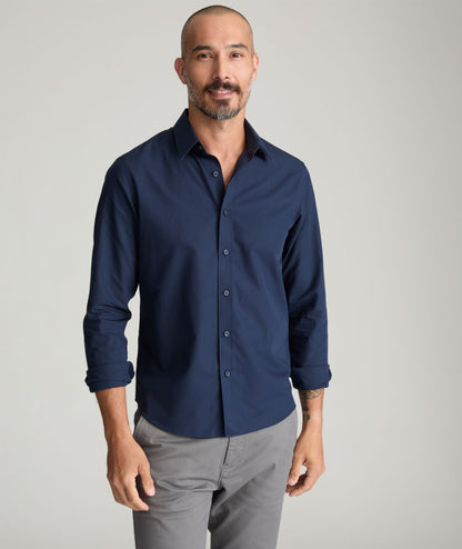 UNTUCKit Wrinkle-Free Castello Shirt Navy