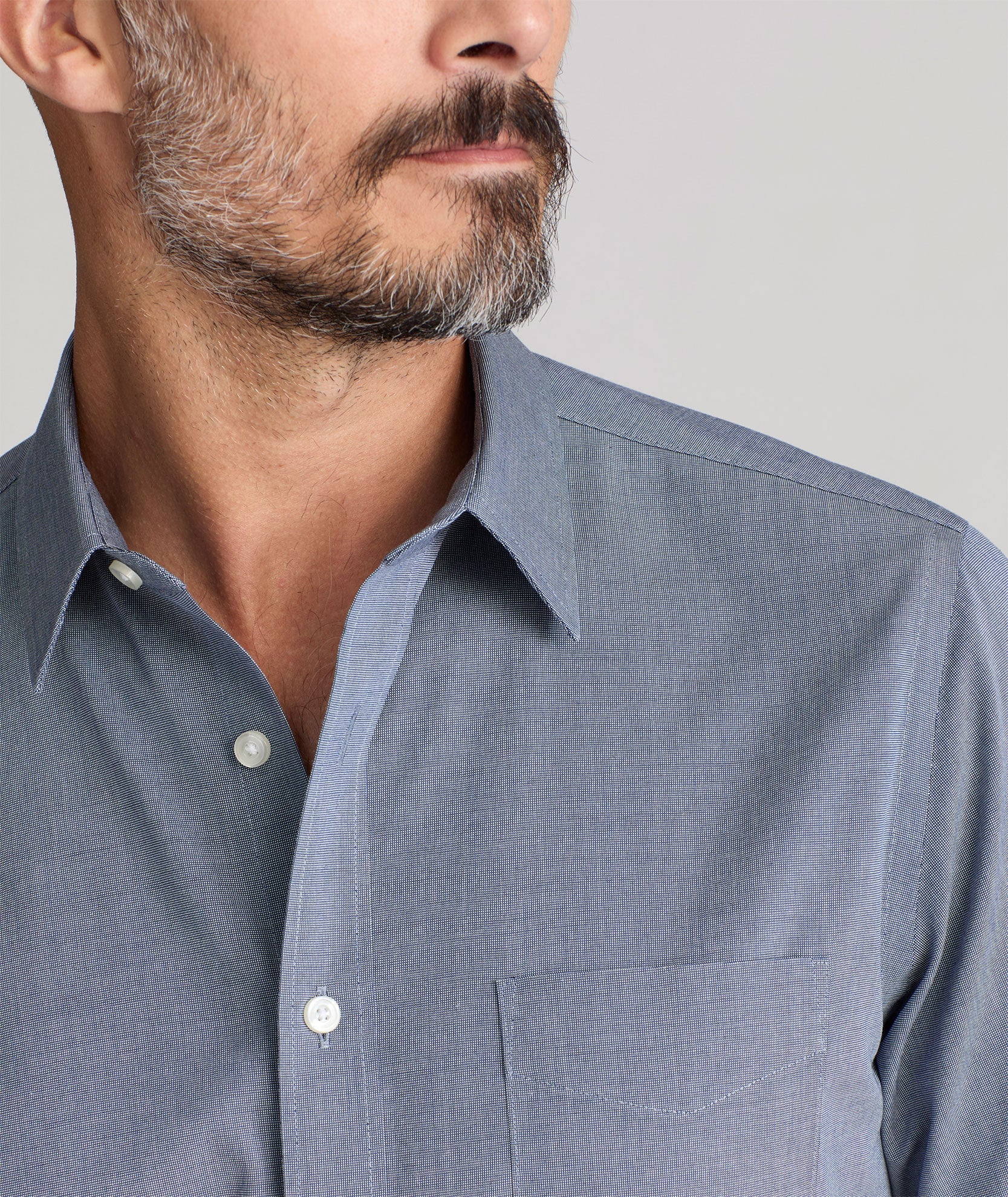 UNTUCKit Wrinkle-Free Short-Sleeve Petrus Shirt Navy