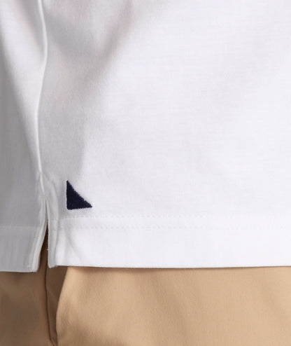 UNTUCKit Wrinkle-Free Damaschino Polo White
