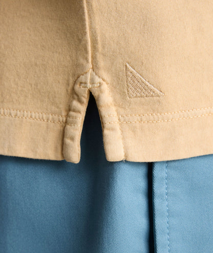 UNTUCKit Vintage Wash Polo Orange