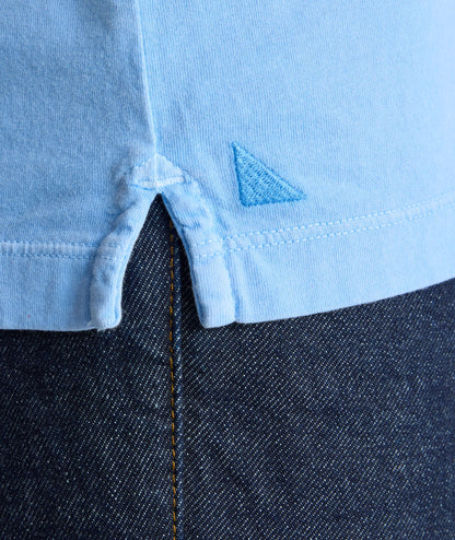 UNTUCKit Vintage Wash Polo Blue