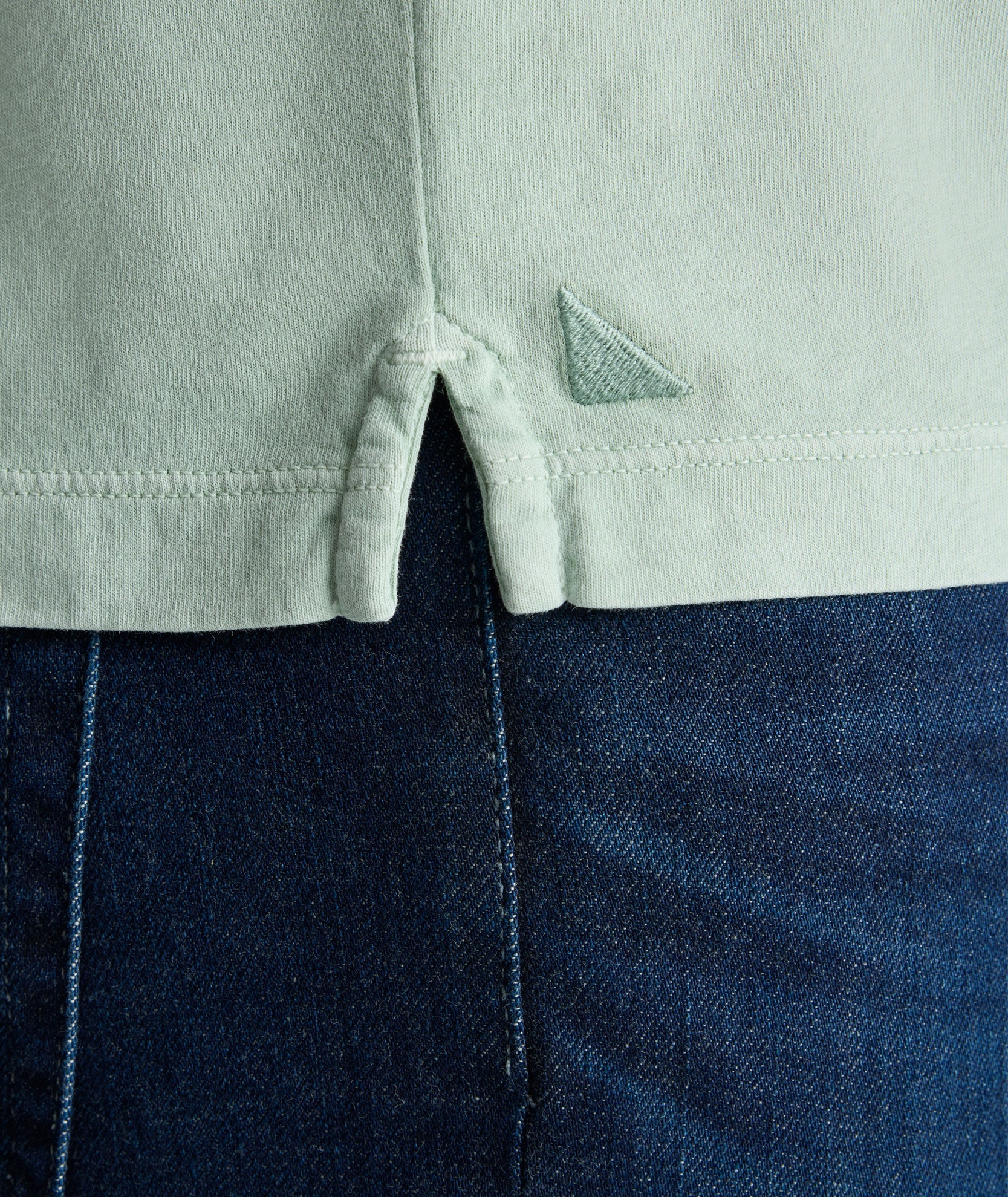 UNTUCKit Vintage Wash Polo Green